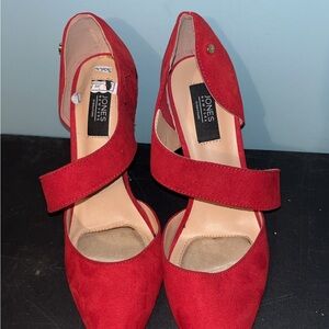 Jones New York Red Heeled Shoes